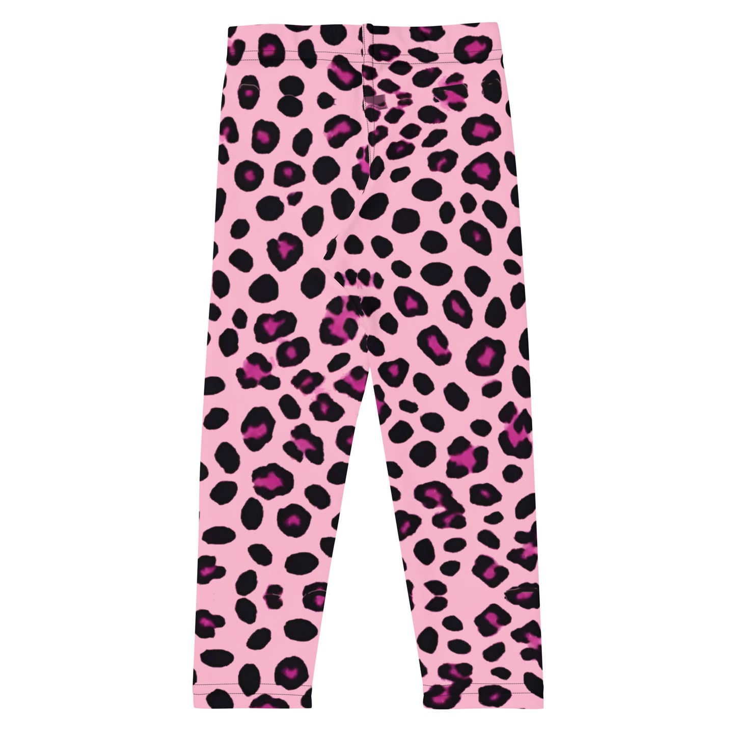 Kid's Pink Leopard Print Leggings