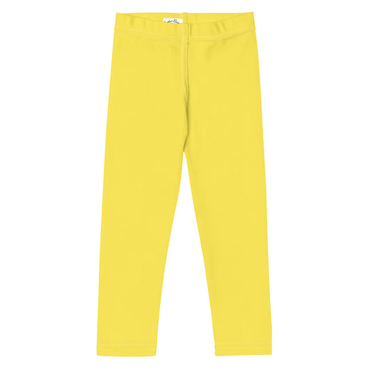 Kid's Basic Yellow Leggings