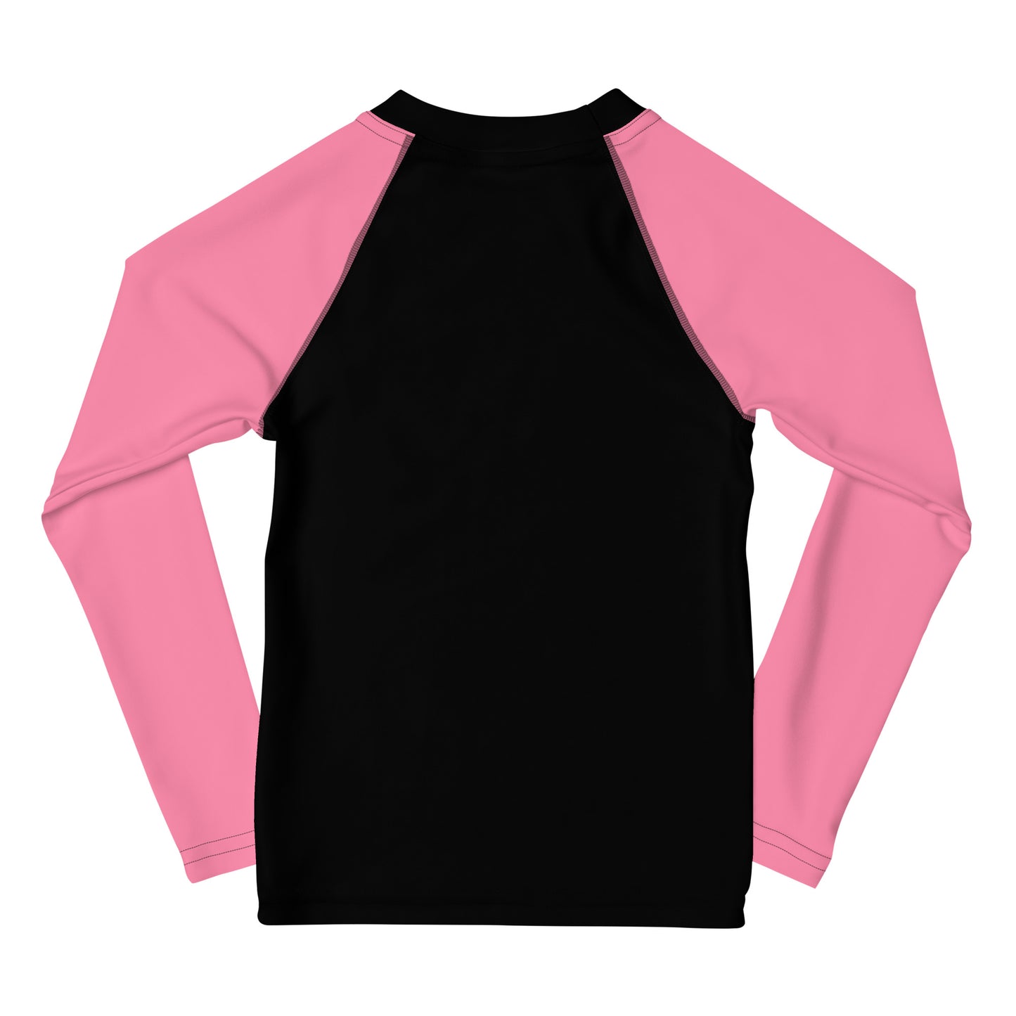 Kids Pink Ranked Long Sleeve Rash Guard