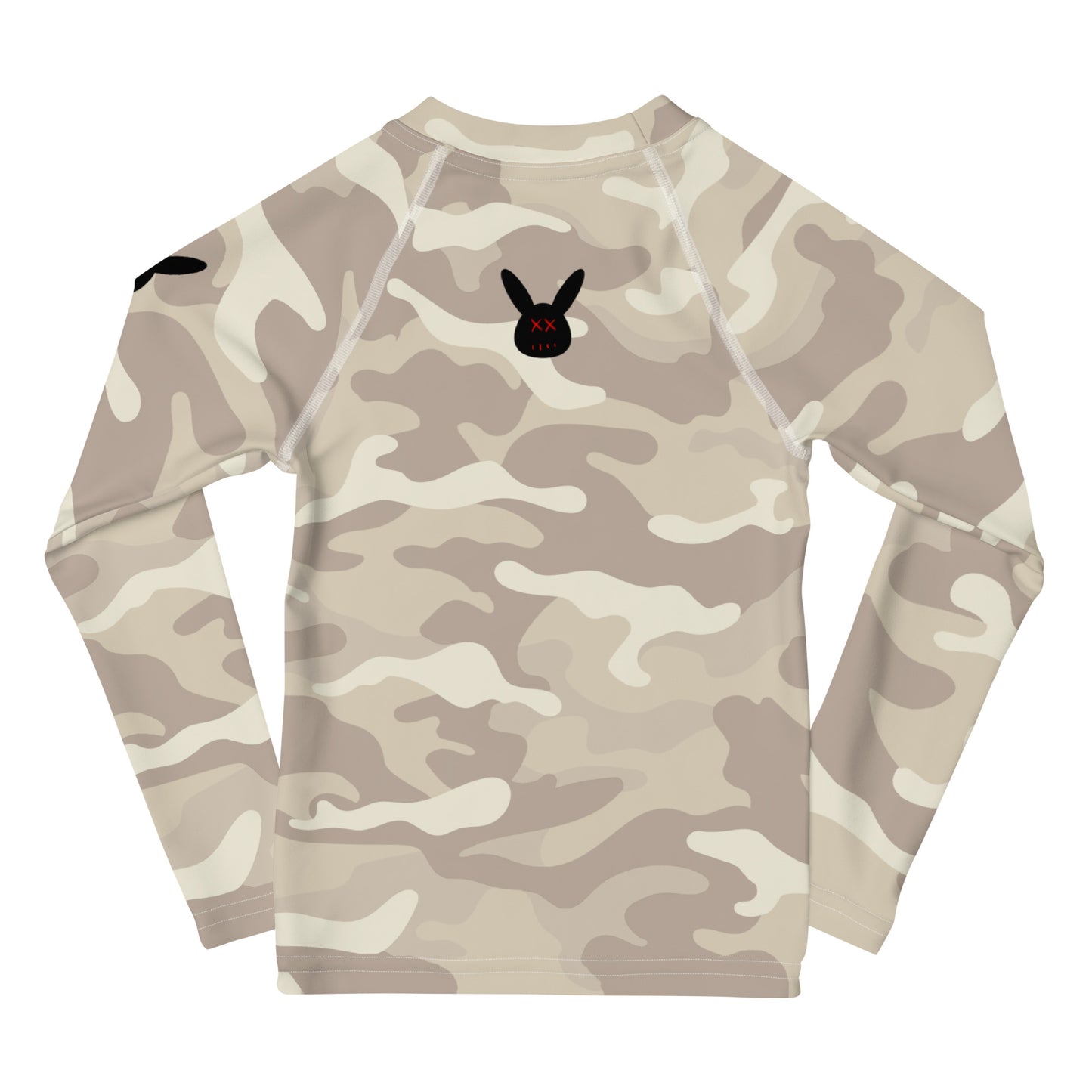 Kids Desert Camo Long Sleeve Rash Guard