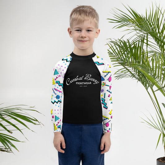 Kids 80's Themed Rash Guard