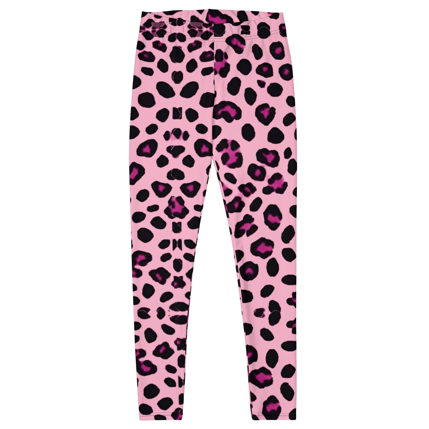 Women's Pink Leopard Leggings