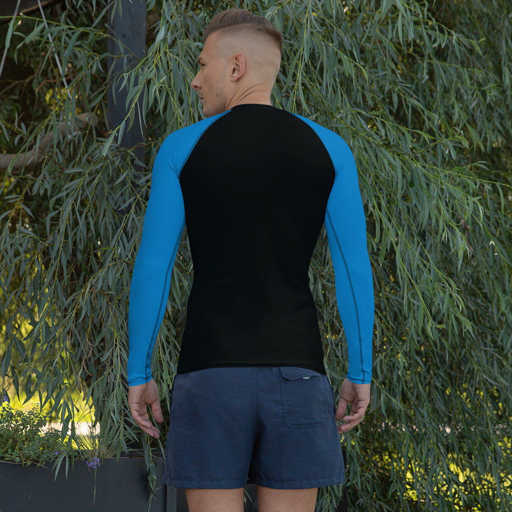 Men's Ranked Blue Rash Guard