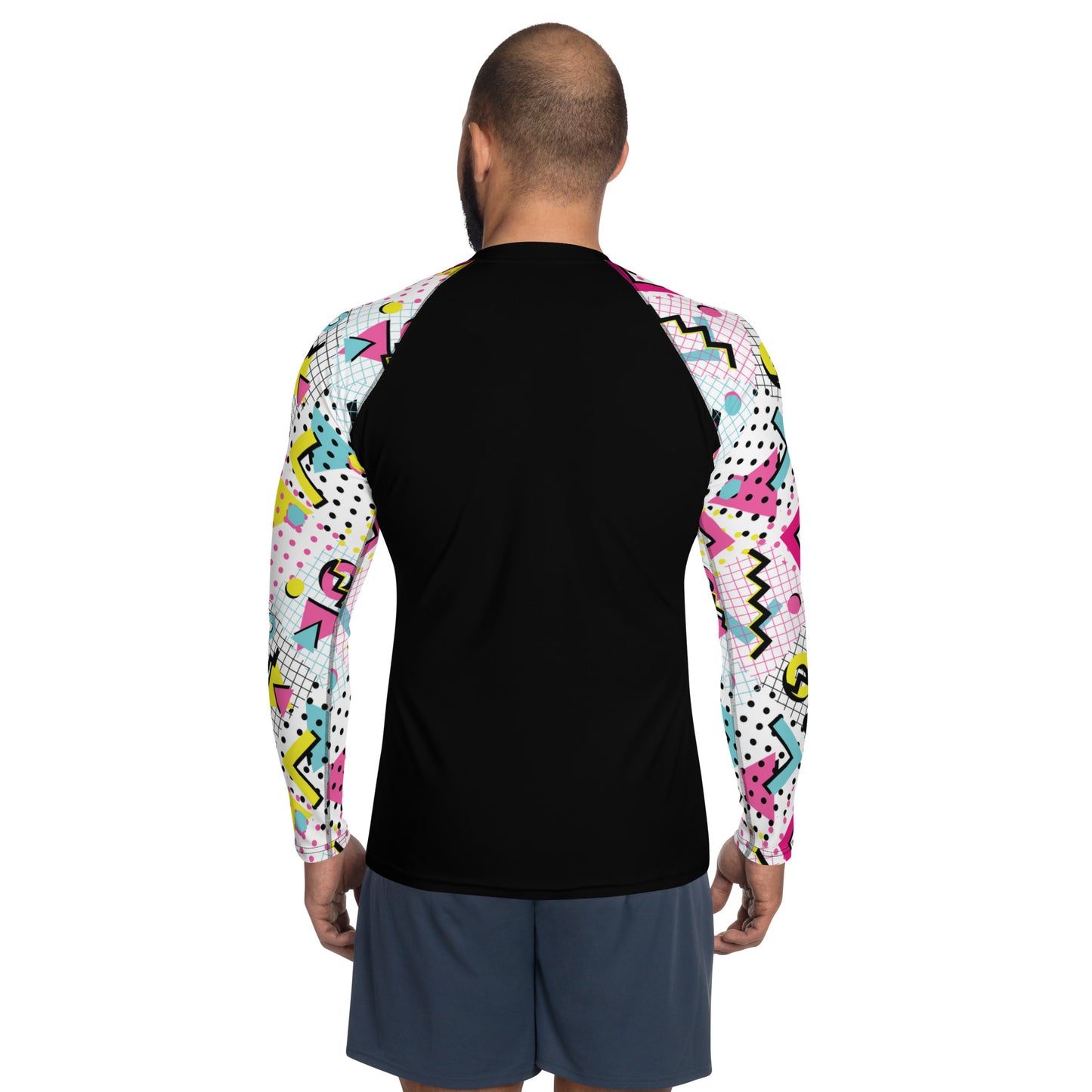 Men's 80's Themed Rash Guard