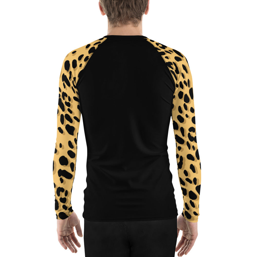 Men's Jaguar Print Rash Guard