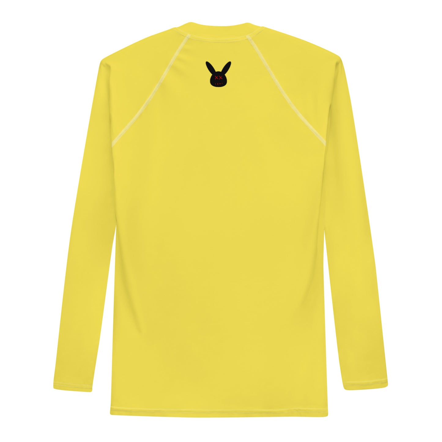 Men's Basic Yellow Long Sleeve Rash Guard