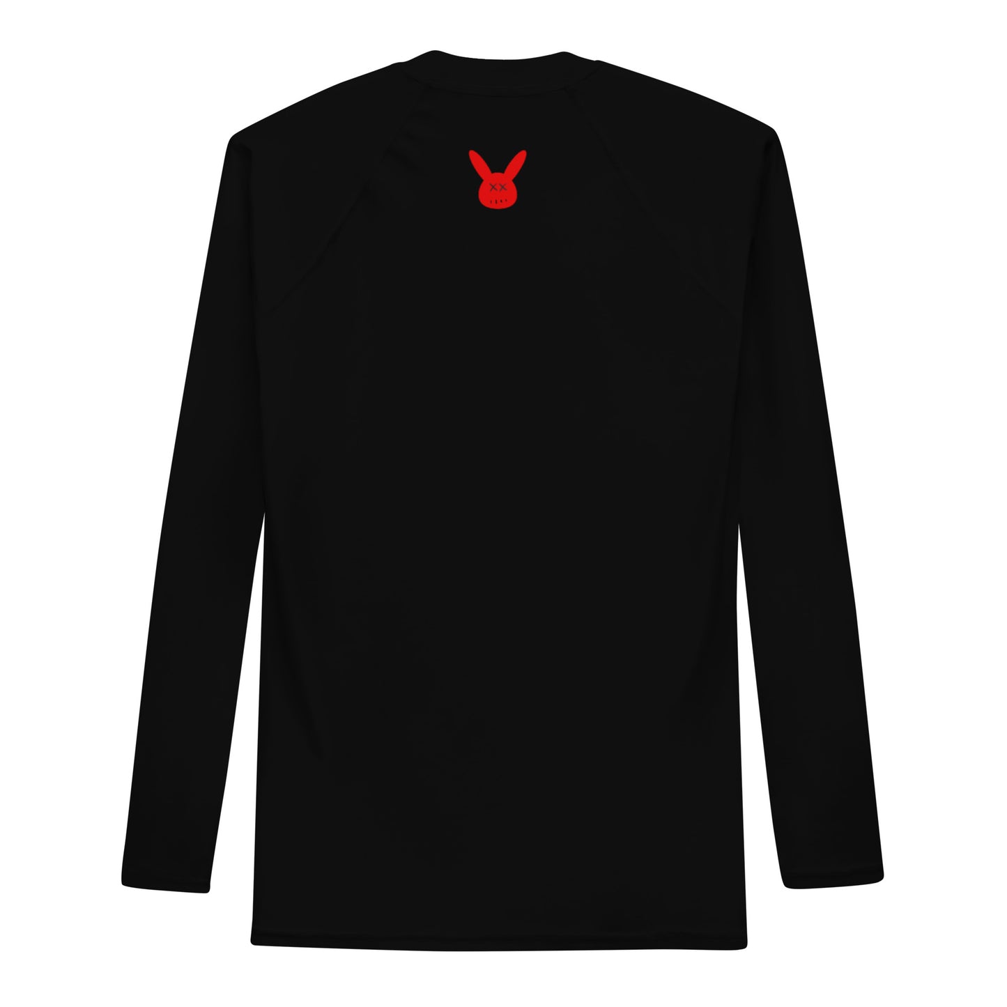 Men's Basic Black Long Sleeve Rash Guard