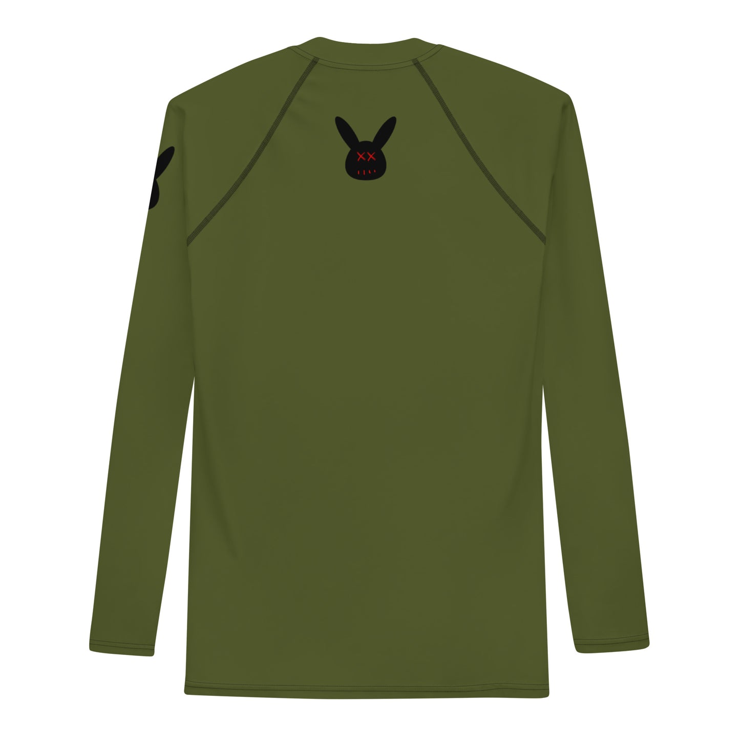 Men's Combat Green Long Sleeve Rash Guard