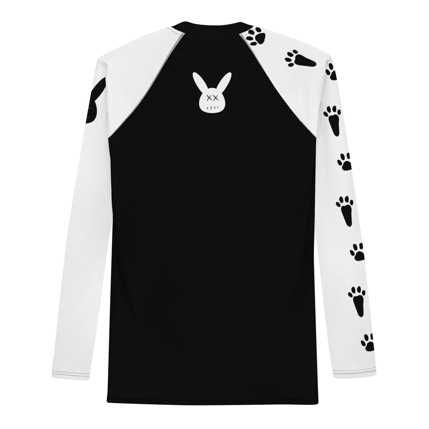 Men's Snow Bunny Tracks Long Sleeve Rash Guard