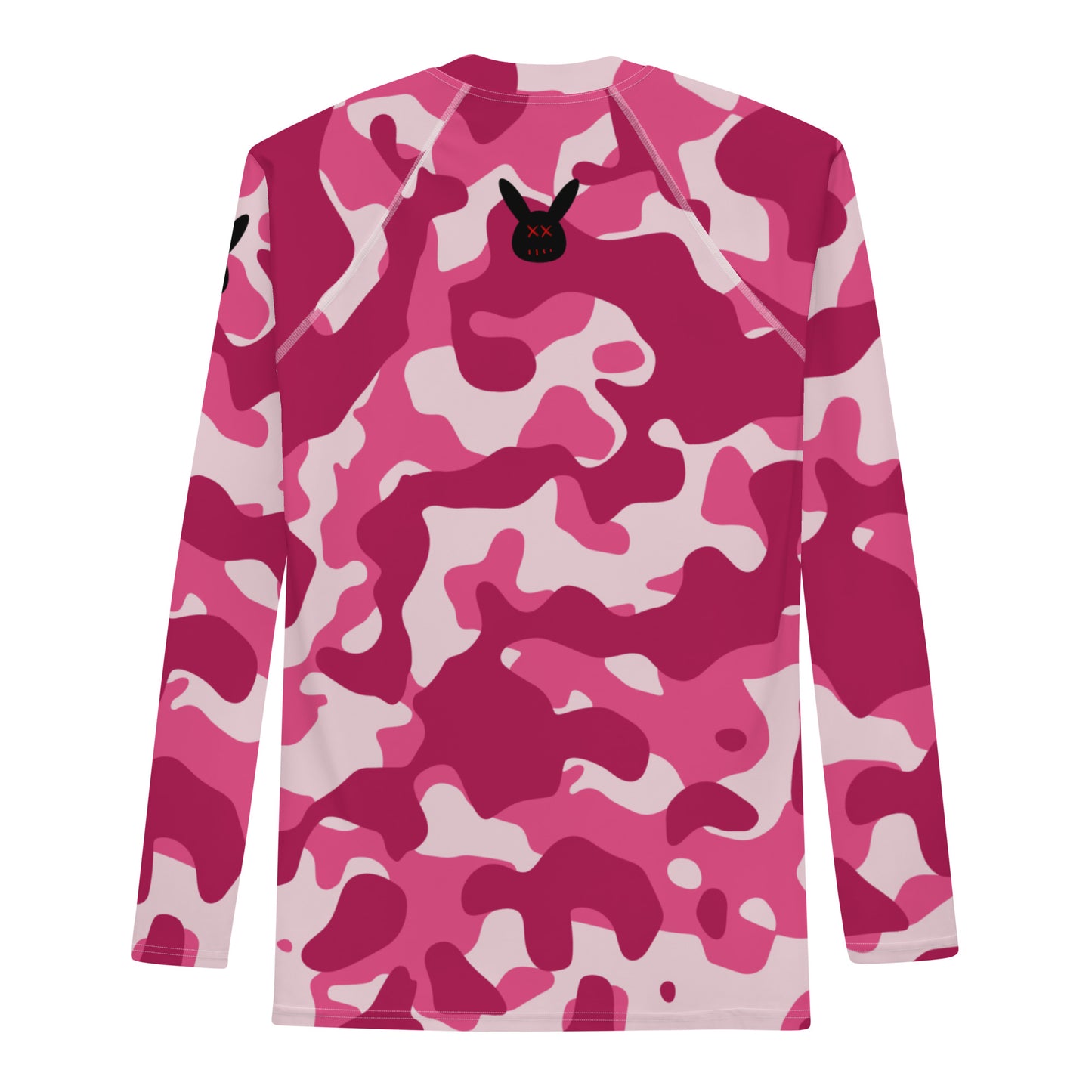 Men's Pink Camo Long Sleeve Rash Guard