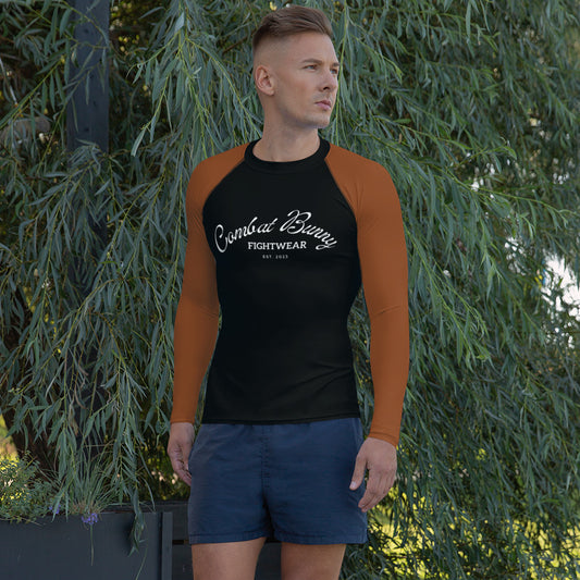 Men's Ranked Brown Rash Guard