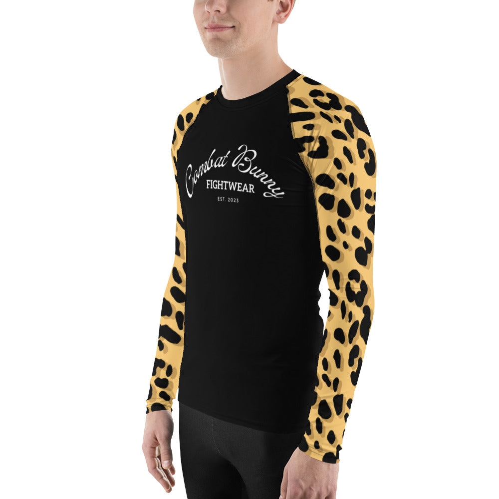 Men's Jaguar Print Rash Guard