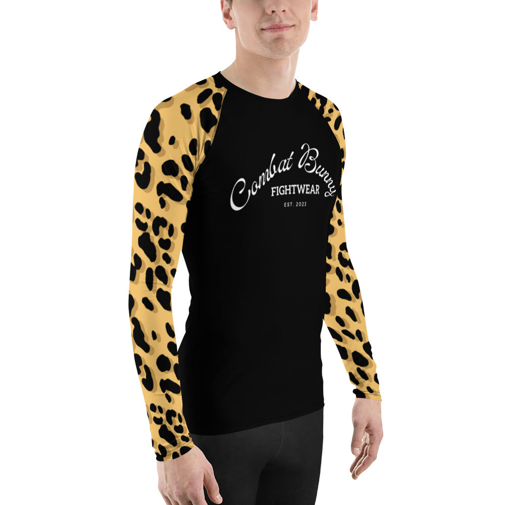 Men's Jaguar Print Rash Guard