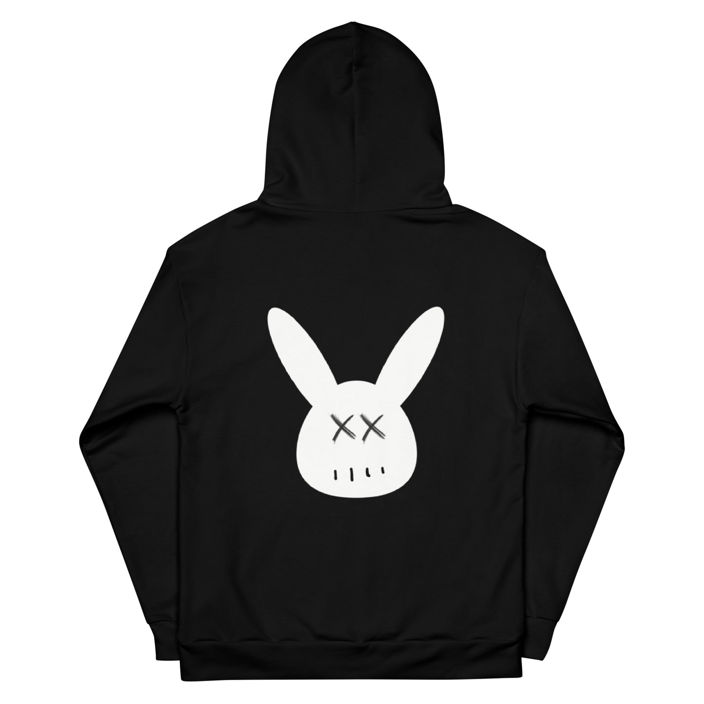 Black and White Unisex Hoodie