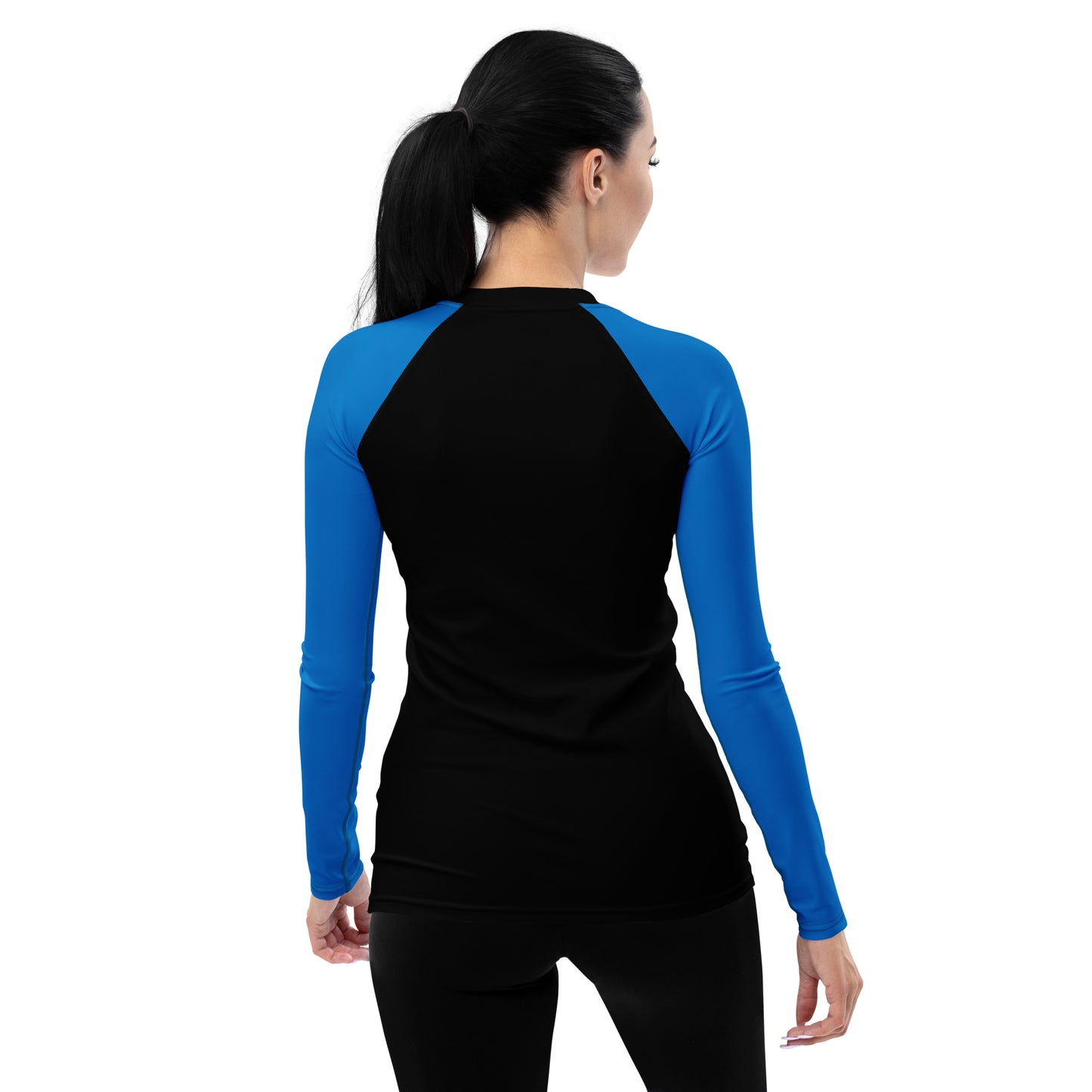 Women's Ranked Blue Rash Guard