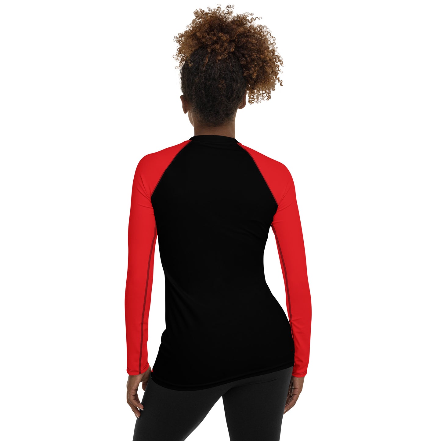 Women's Ranked Black Rash Guard