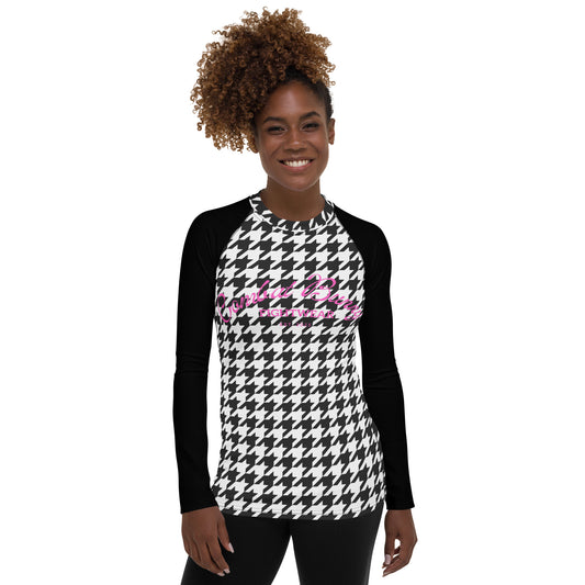 Houndstooth Women's Rash Guard