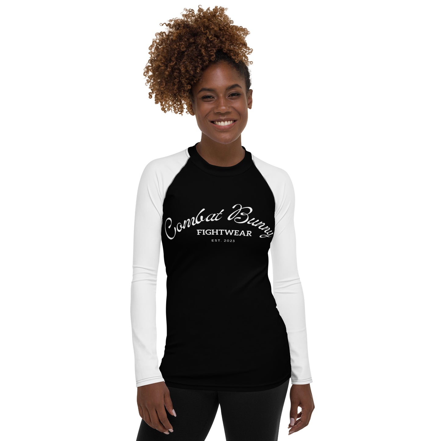 Women's Ranked White Rash Guard