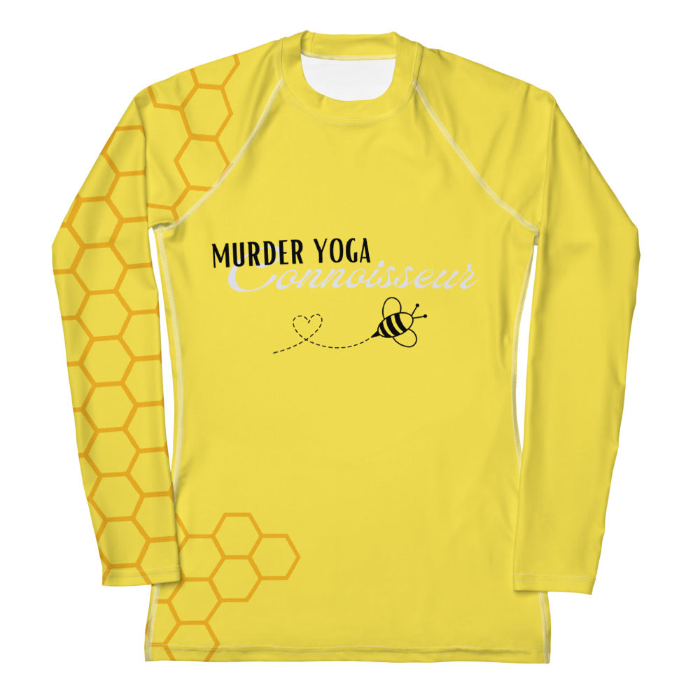 Women's Murder Yoga Long Sleeve Rash Guard