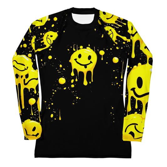 Women's Melty Smile Long Sleeve Rash Guard