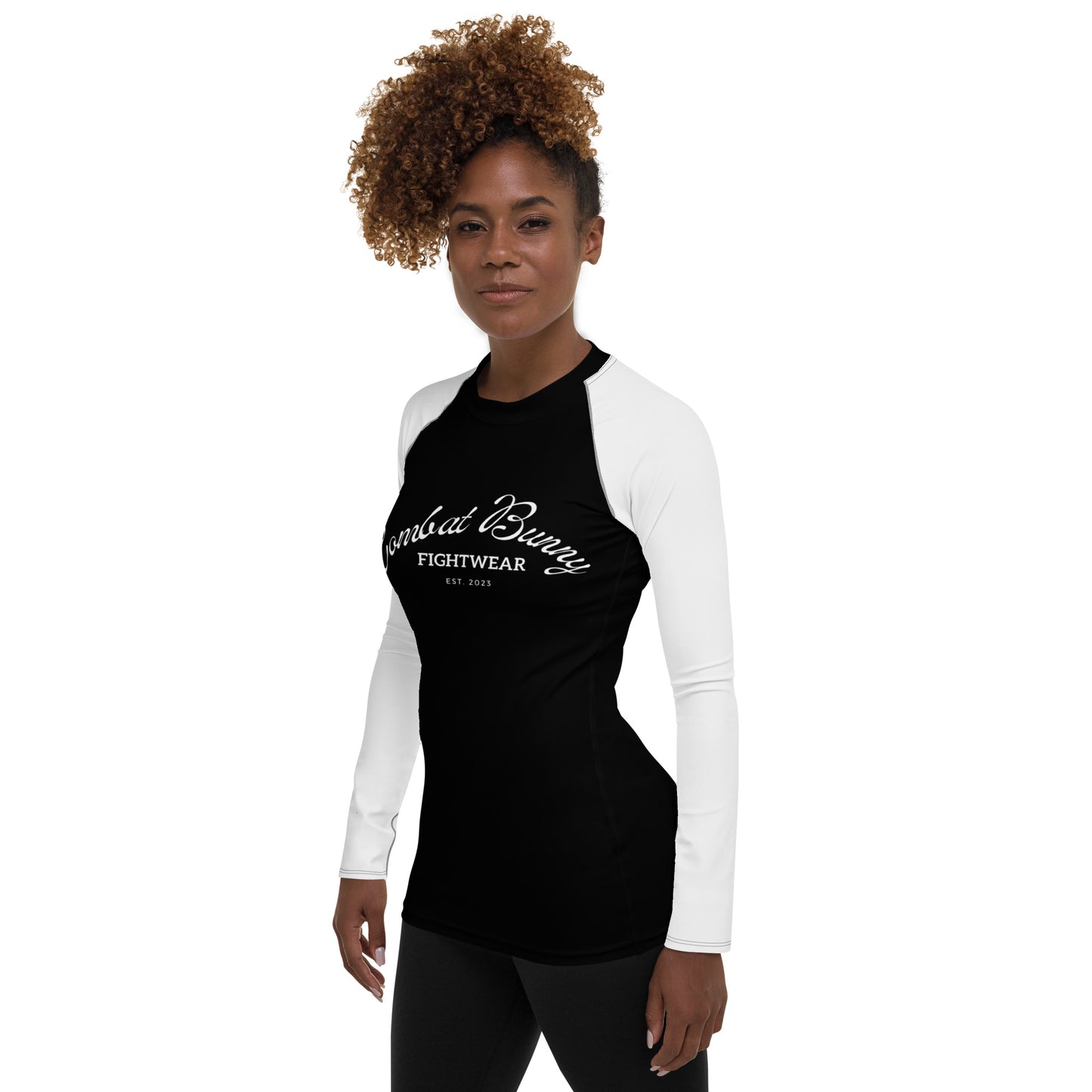 Women's Ranked White Rash Guard