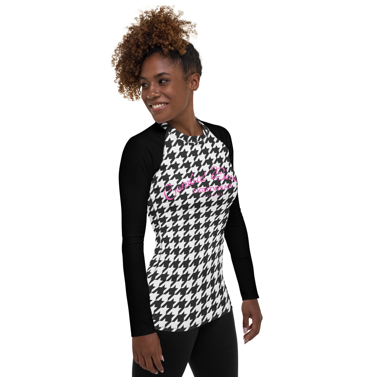 Houndstooth Women's Rash Guard