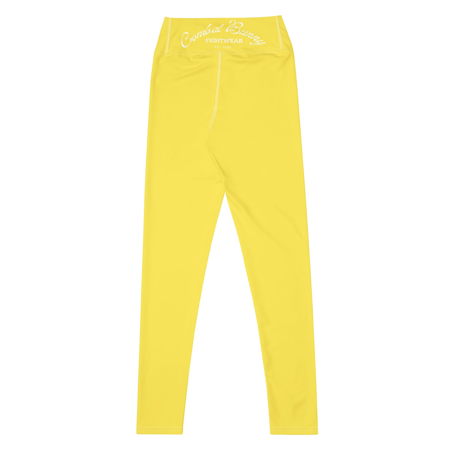 Women's Basic Yellow Yoga Leggings