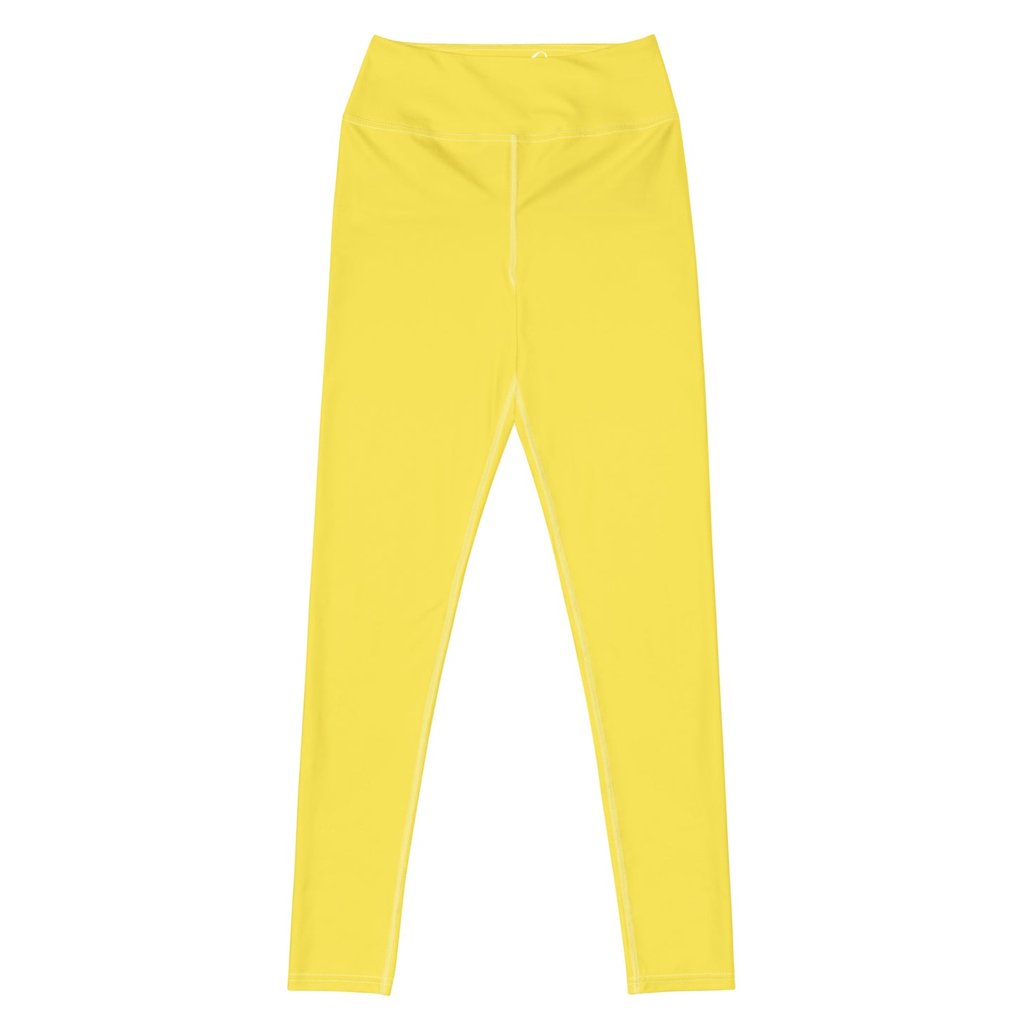 Women's Basic Yellow Yoga Leggings