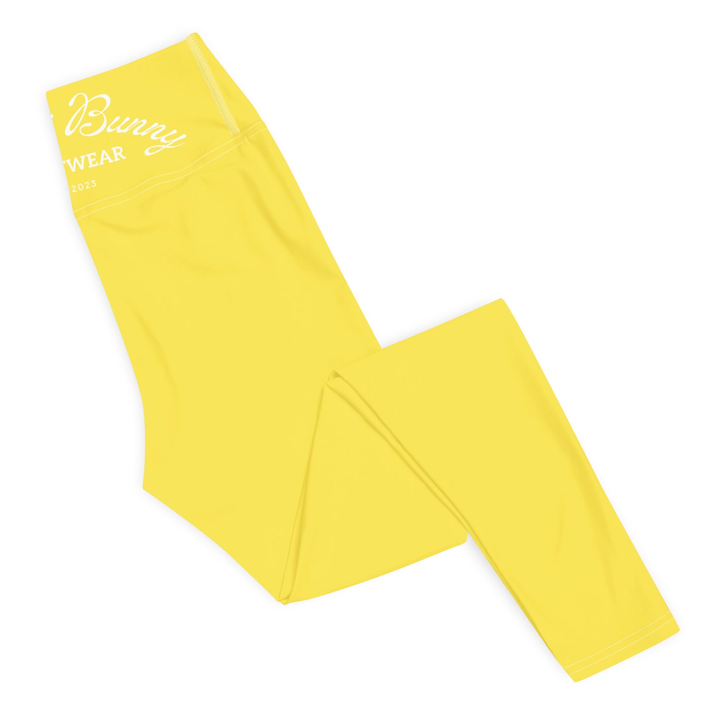 Women's Basic Yellow Yoga Leggings