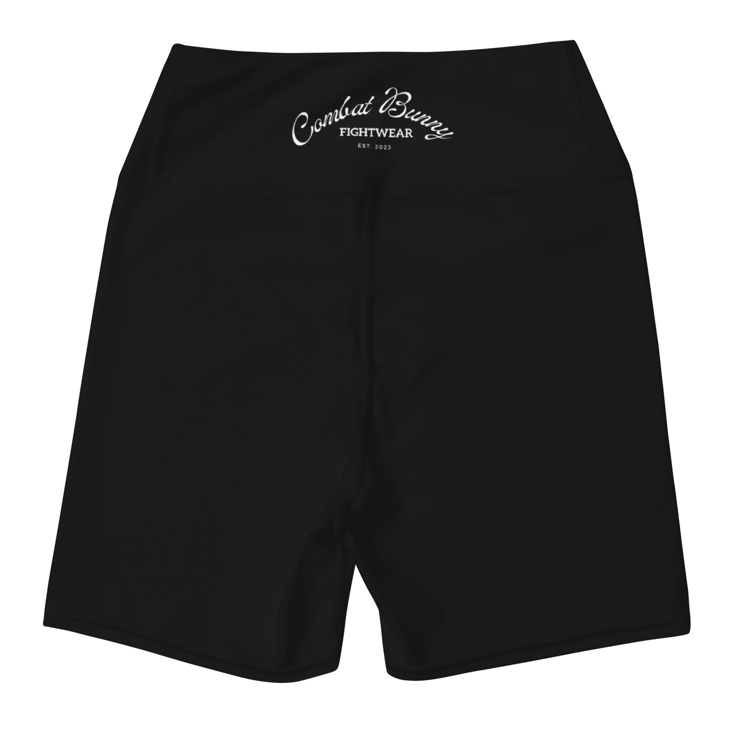 Woman's Basic Black Yoga Shorts