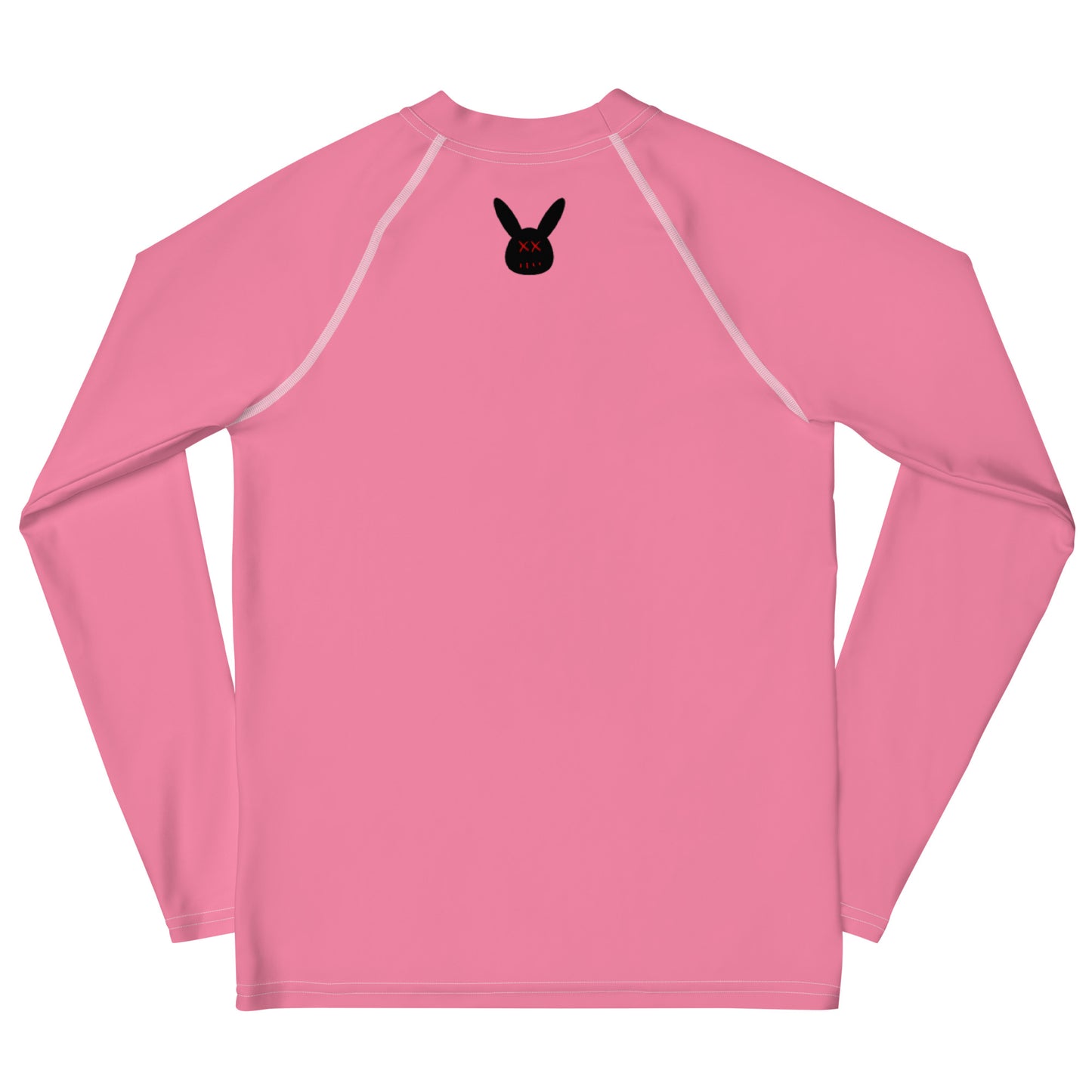 Youth Basic Pink Long Sleeve Rash Guard