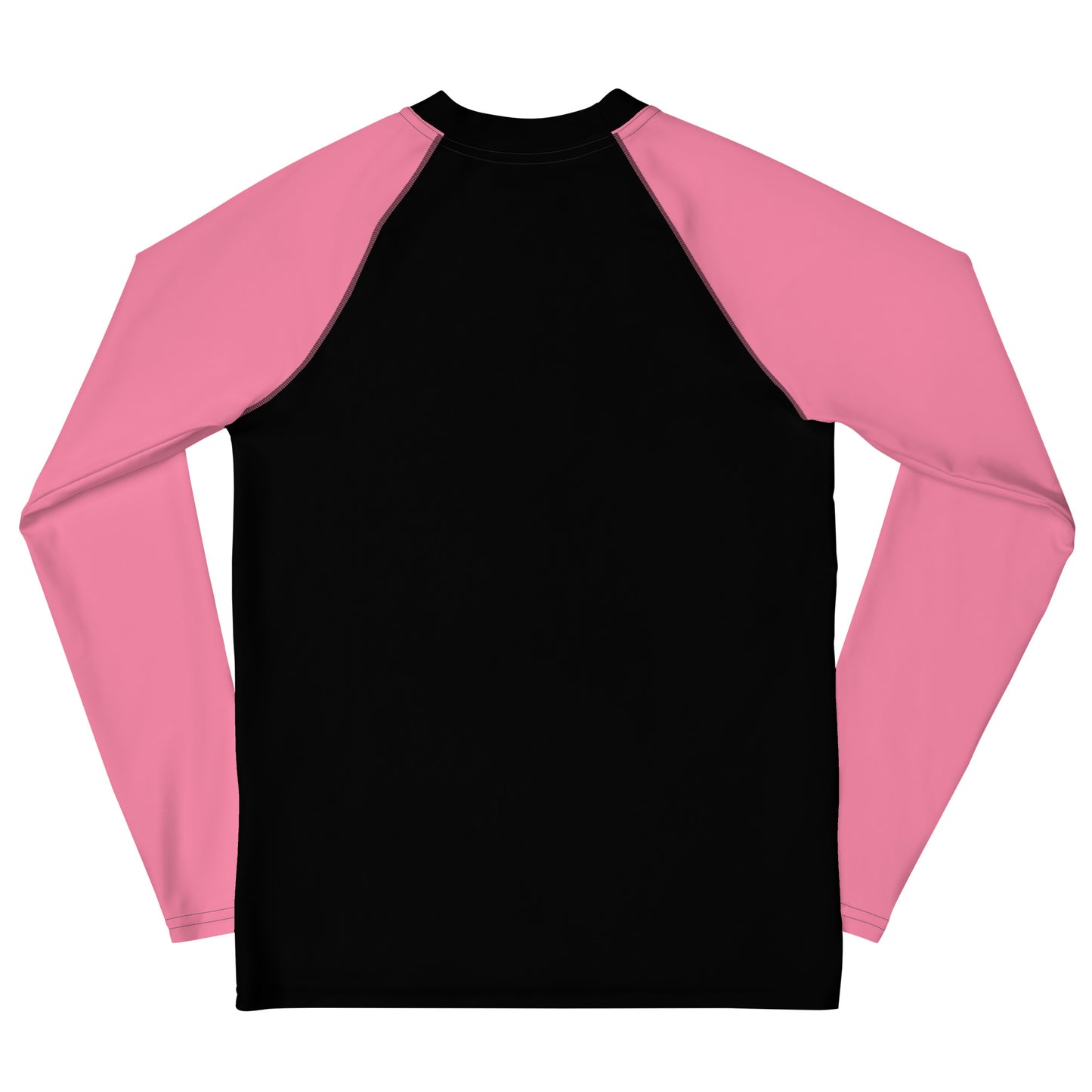 Youth Pink Ranked Long Sleeve Rash Guard