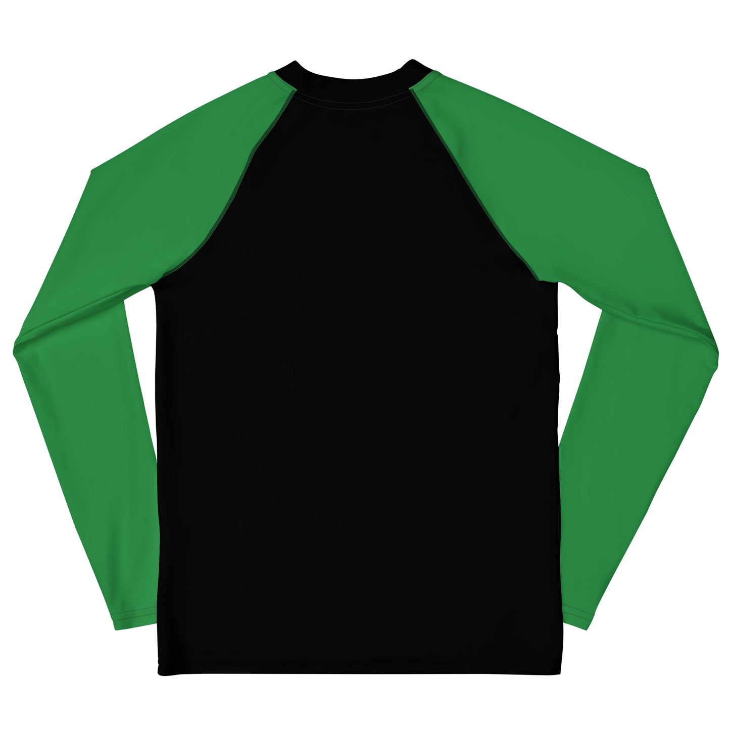 Youth Green Ranked Long Sleeve Rash Guard