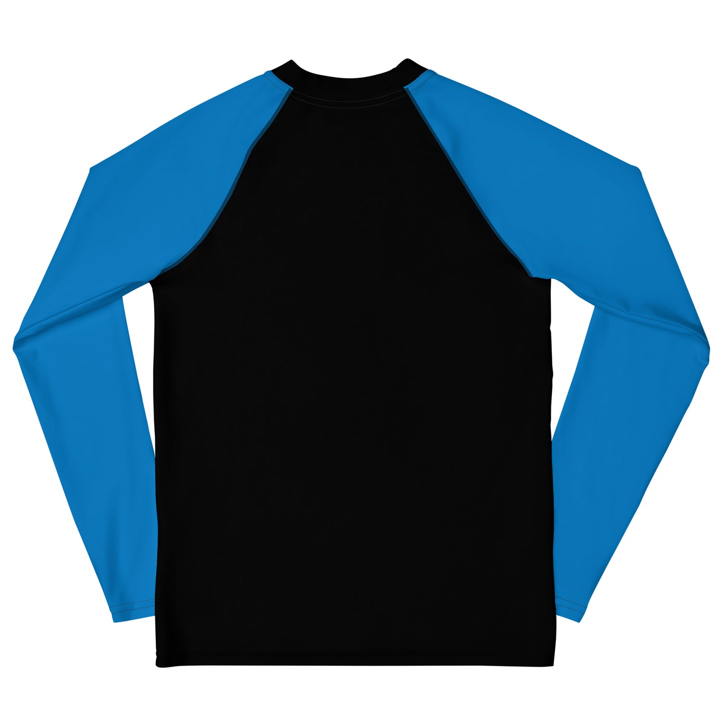 Youth Blue Ranked Long Sleeve Rash Guard