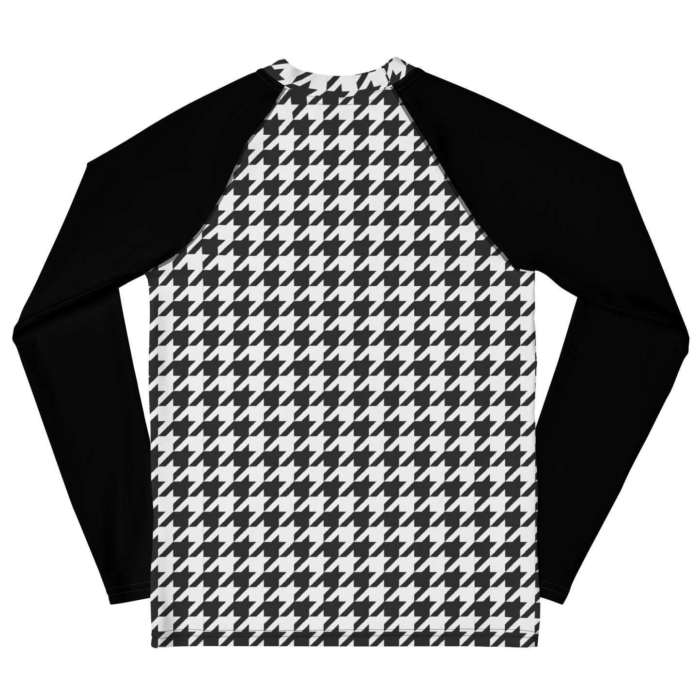 Youth Houndstooth Long Sleeve Rash Guard