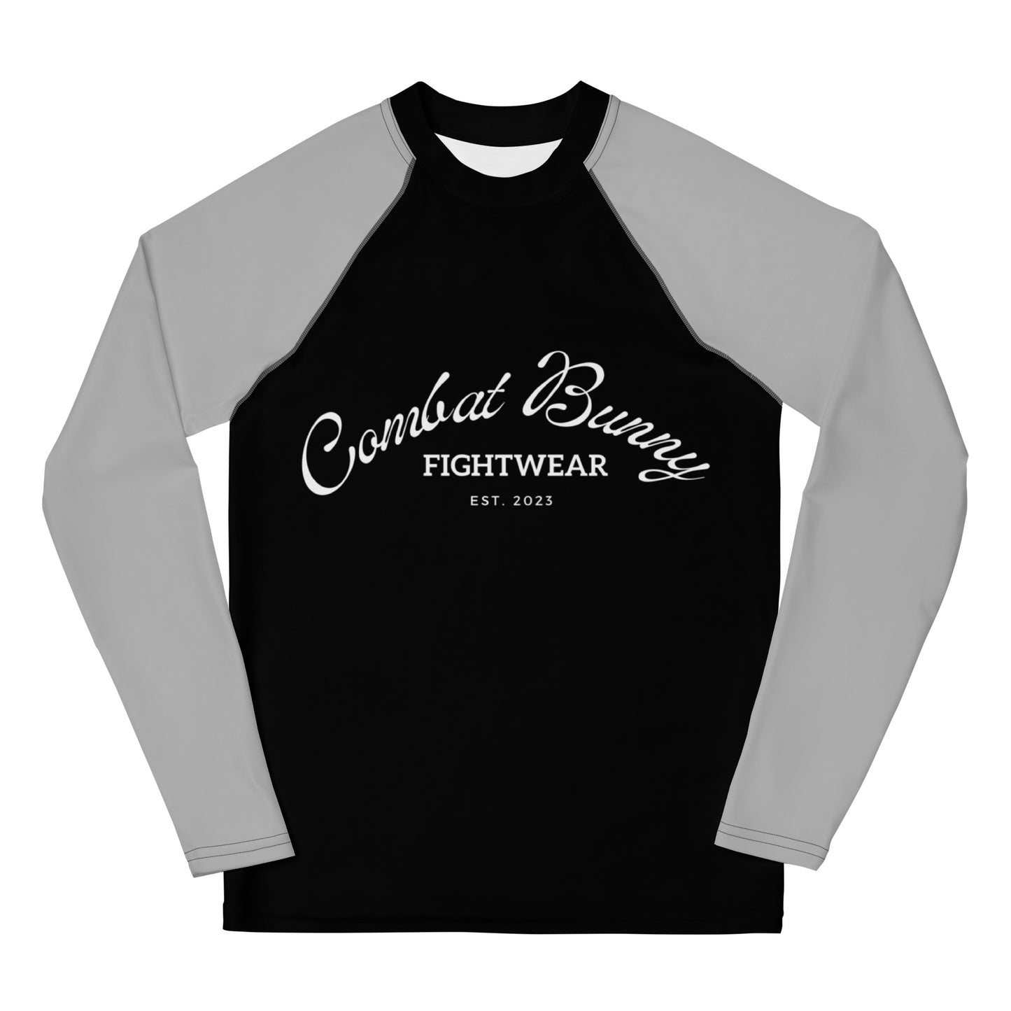 Youth Grey Ranked Long Sleeve Rash Guard