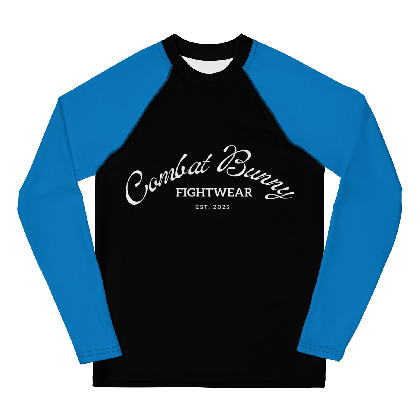 Youth Blue Ranked Long Sleeve Rash Guard