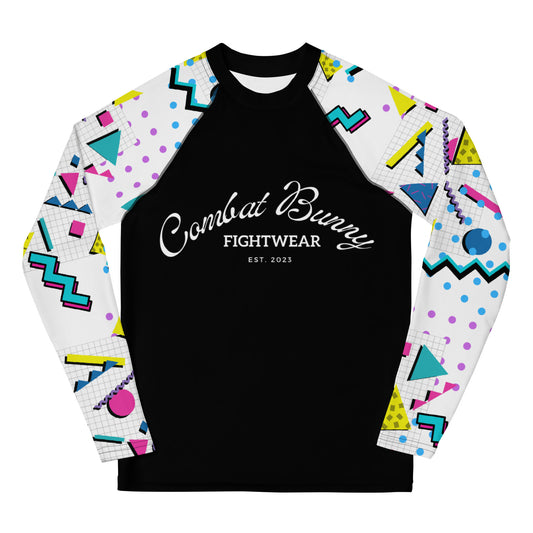 Youth 80's Themed Long Sleeve Rash Guard