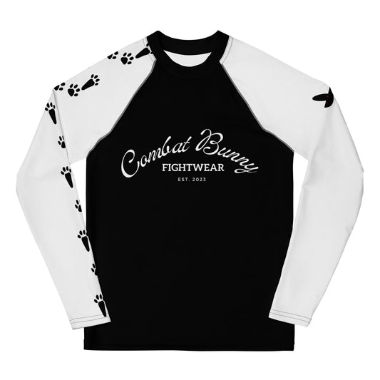 Youth Snow Bunny Print Long Sleeve Rash Guard