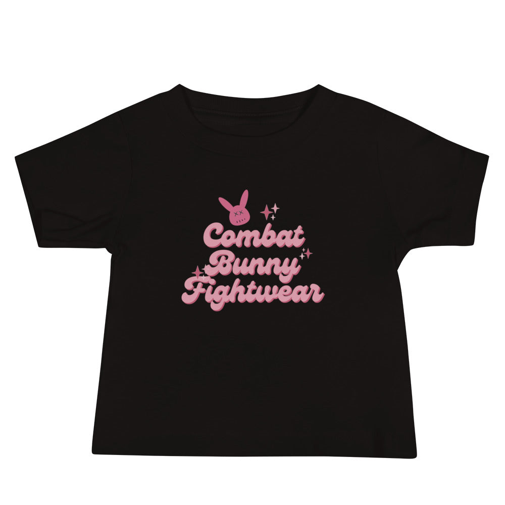 Baby Sparkly Combat Bunny Jersey Short Sleeve Tee