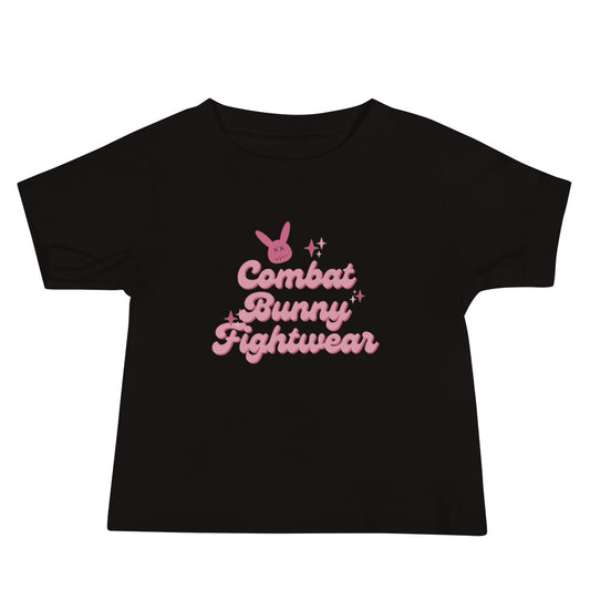 Baby Sparkly Combat Bunny Jersey Short Sleeve Tee