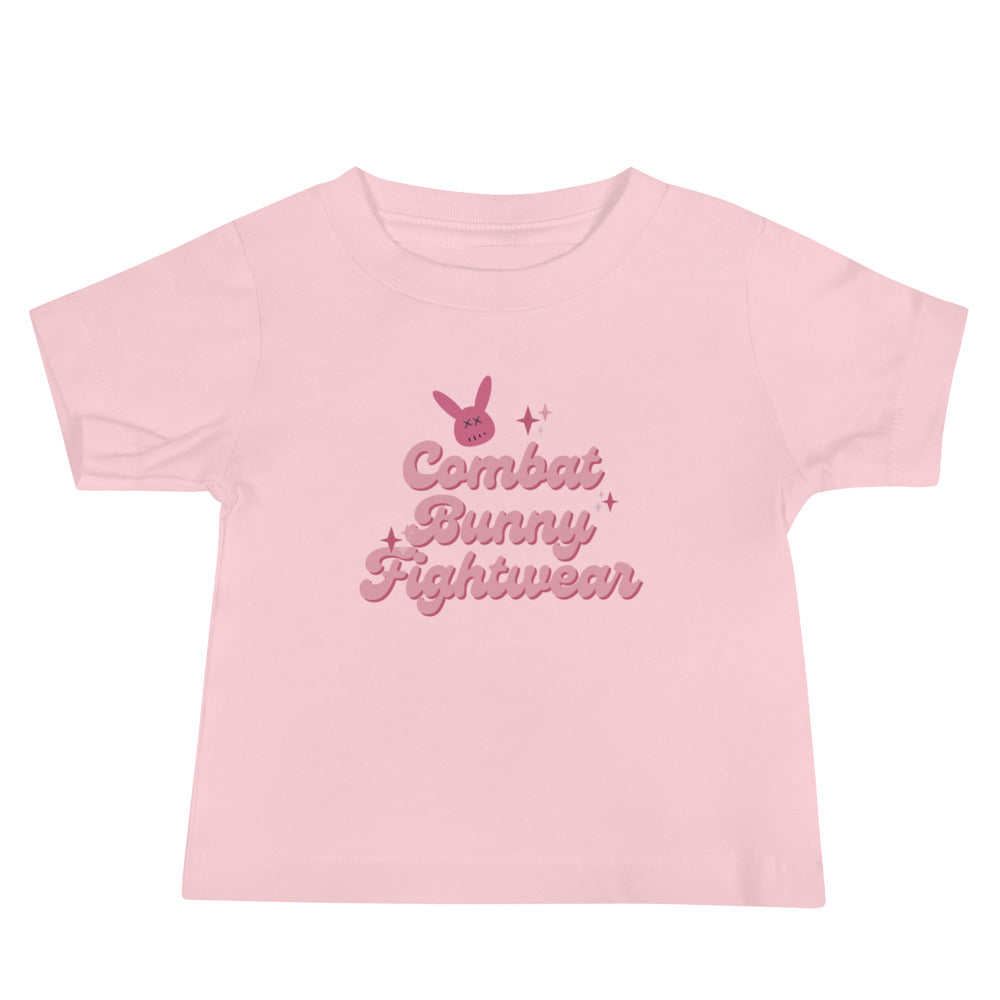 Baby Sparkly Combat Bunny Jersey Short Sleeve Tee