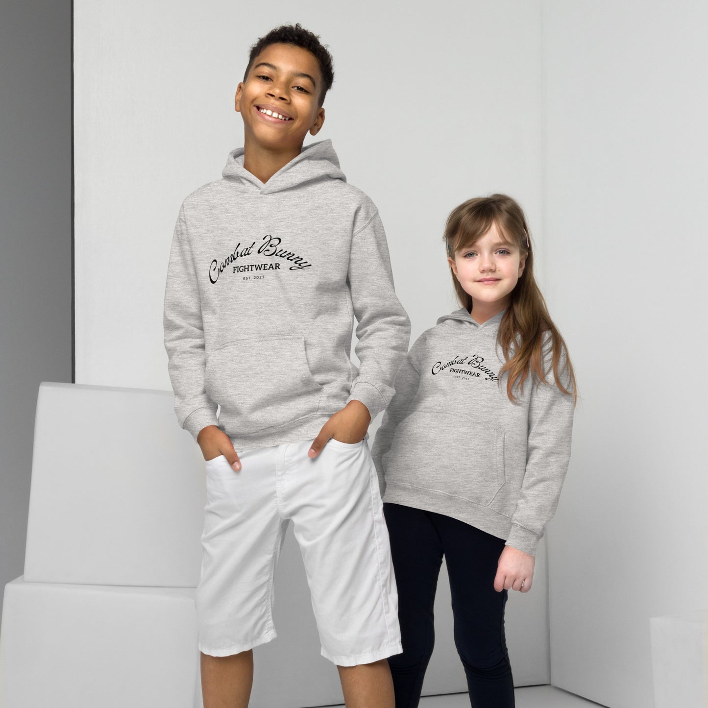 Kids Combat Bunny Hoodie