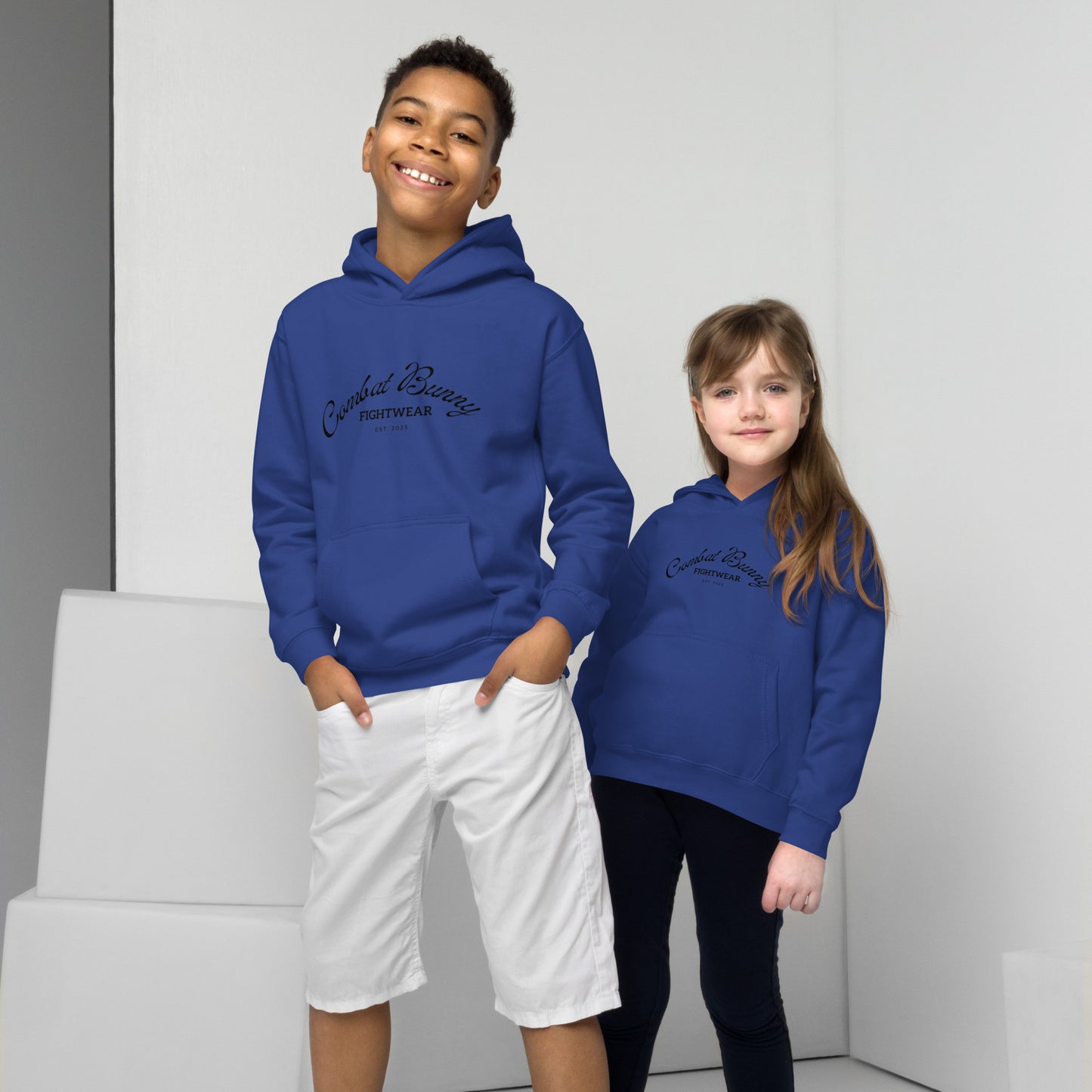 Kids Combat Bunny Hoodie