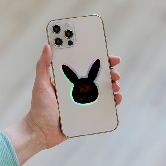 Combat Bunny Holographic stickers