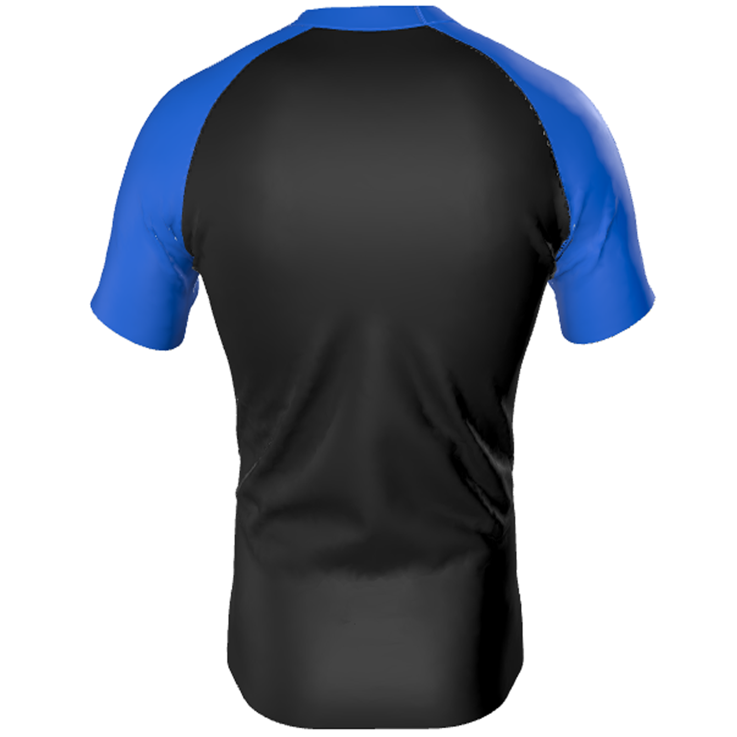 Men's Blue Ranked Rash Guard Short Sleeve