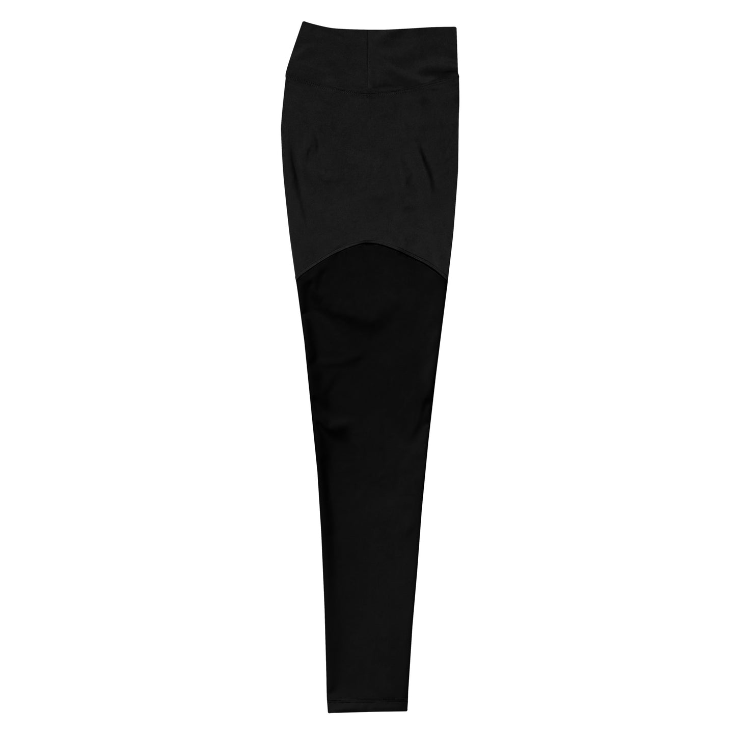 Black and Pink Jiu-Jitsu Compression Leggings