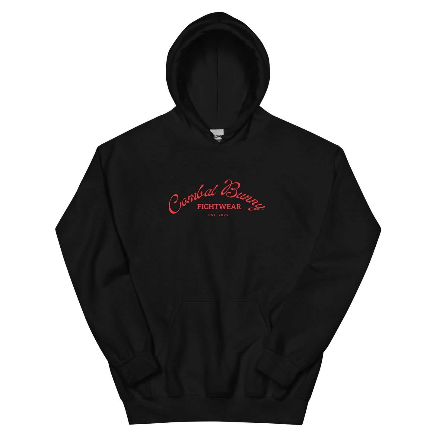 Unisex Red Combat Bunny Hoodie