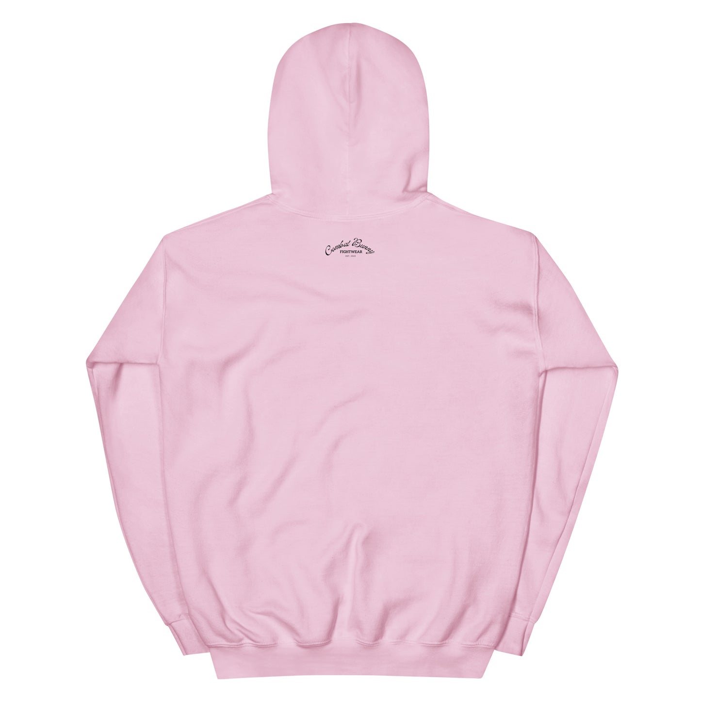 Unisex Pink Combat Bunny Hoodie