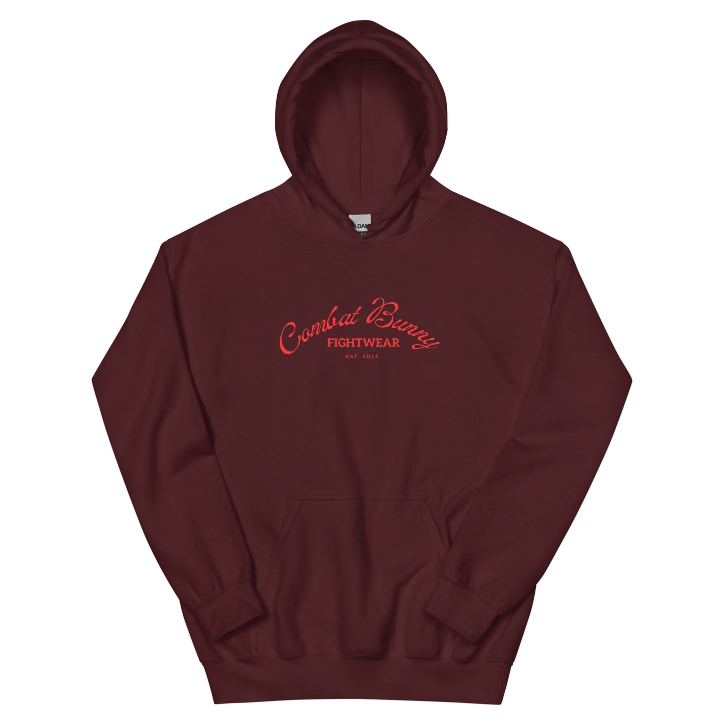 Unisex Red Combat Bunny Hoodie